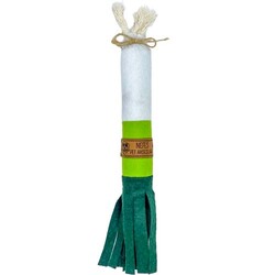 Pırasa Figürlü Keçe Catnip (Kedi Otlu) Kedi Oyuncağı 25 x 3 Cm - Diğer / Other