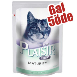 Plaisir Care Maturity Soslu Morina Balık Parçalı Kedi Yaş Maması 85 Gr - 6 Al 5 Öde - Plaisir