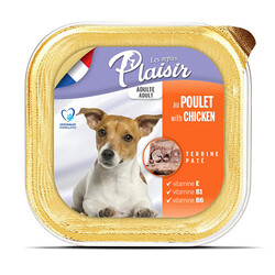 Plaisir - Plaisir Chicken Tavuk Etli Parçalı ve Soslu Köpek Konservesi 150 Gr