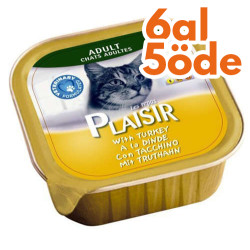 Plaisir Hindi Etli Pate Yetişkin Kedi Yaş Maması 100 Gr - 6 Al 5 Öde - Plaisir