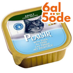 Plaisir Ton Balıklı Pate Yetişkin Kedi Yaş Maması 100 Gr - 6 Al 5 Öde - Plaisir