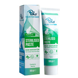 Polo - Polo 6913 Sterilised Paste Kısırlaştırılmış ve Tüy Yumağı Kontrol Kedi Macunu 100 Gr