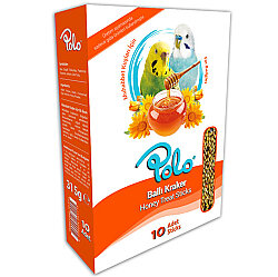 Polo Ballı Muhabbet Kuşu Krakeri 10 lu Paket - Polo