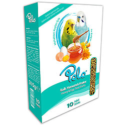 Polo Ballı Yumurtalı Muhabbet Kuşu Krakeri 10 lu Paket - Polo