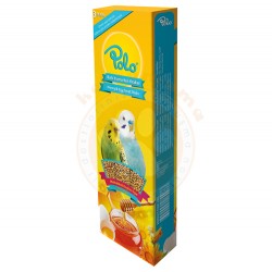 Polo - Polo 6102 Ballı Yumurtalı Muhabbet Kuşu Krakeri 3'lü Paket (95 Gr)