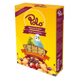 Polo 6110 Meyveli Muhabbet Kuşu Krakeri 10'lu Paket - Polo