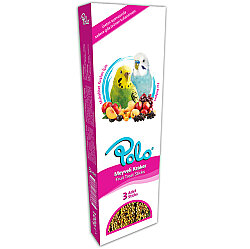 Polo Meyveli Muhabbet Kuşu Krakeri 3 lü Paket (95 Gr) - Polo