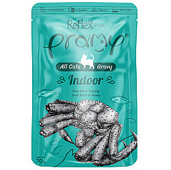 Pramy Cat Gravy Indoor Ton Balıklı ve Yengeçli Kedi Yaş Maması 70 Gr - Pramy