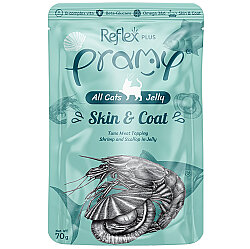 Pramy Skin Coat Ton Balıklı Karides Jöleli Kedi Yaş Maması 70 Gr - Pramy