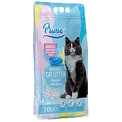 Prime İnce Taneli Marsilya Sabunlu Kedi Kumu 10 Lt - Prime