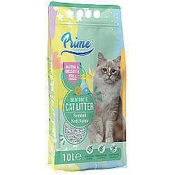 Prime Kalın Taneli Unscented Kokusuz Kedi Kumu 10 Lt x 2 Adet - 2