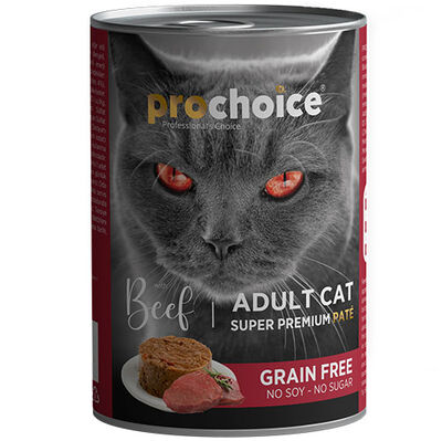 Pro Choice Beef Biftek Etli Tahılsız Kedi Konservesi 400 Gr