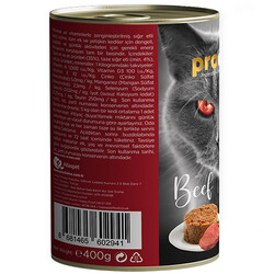 Pro Choice Beef Biftek Etli Tahılsız Kedi Konservesi 400 Gr - Thumbnail