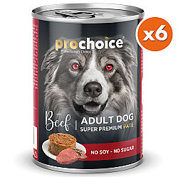 Pro Choice Beef Biftek Etli Köpek Konservesi 400 Gr x 6 Adet - 2