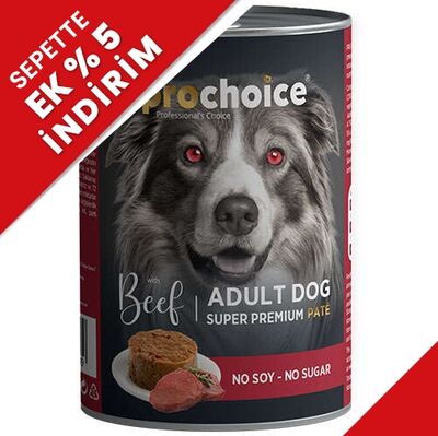 Pro Choice Beef Biftek Etli Tahılsız Köpek Konservesi 400 Gr - 1