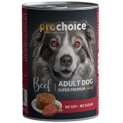 Pro Choice - Pro Choice Beef Biftek Etli Tahılsız Köpek Konservesi 400 Gr