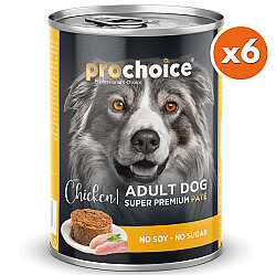 Pro Choice Chicken Tavuk Etli Köpek Konservesi 400 Gr x 6 Adet - 2