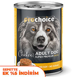 Pro Choice Chicken Tavuk Etli Köpek Konservesi 400 Gr - Pro Choice