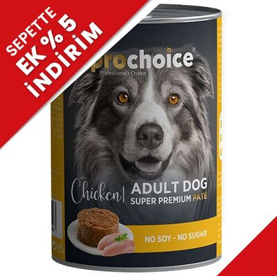 Pro Choice Chicken Tavuk Etli Tahılsız Köpek Konservesi 400 Gr