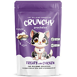 Pro Choice Crunchy Sensitive Hassas Kediler İçin Tavuklu Kedi Ödül Maması 60 Gr - 2