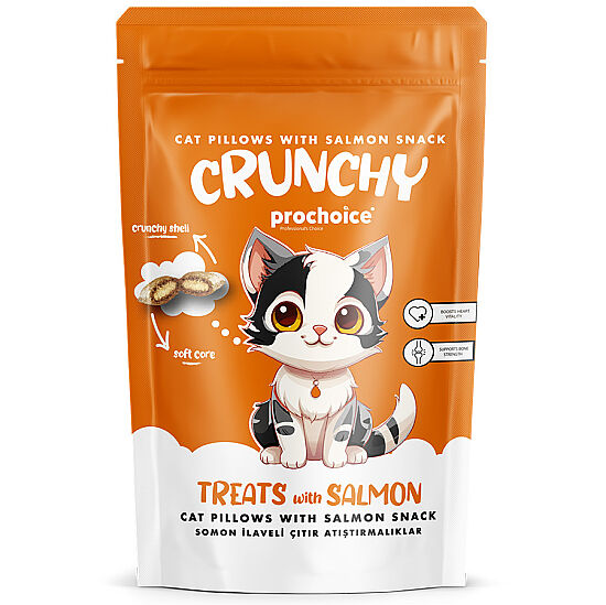 Pro Choice Crunchy Somonlu Kedi Ödül Maması 60 Gr - 2