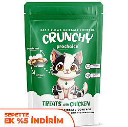 Pro Choice Crunchy Hairball Tüy Yumağı Kontrolü Tavuklu Kedi Ödül Maması 60 Gr - Pro Choice
