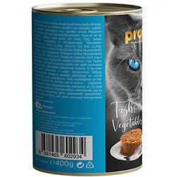 Pro Choice Fish Vegetable Balık ve Sebzeli Tahılsız Kedi Konservesi 400 Gr - 4