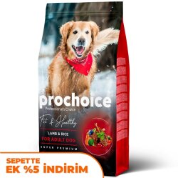 Pro Choice Fit Healthy Lamb Kuzu Eti ve Pirinçli Köpek Maması 3 Kg - Pro Choice