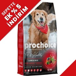 Pro Choice Fit Healthy Lamb Kuzu Eti ve Pirinçli Köpek Maması 12 Kg - Thumbnail