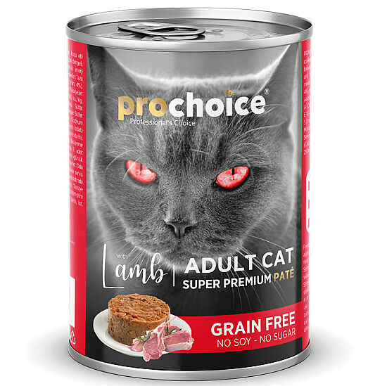 Pro Choice Lamb Kuzu Etli Tahılsız Kedi Konservesi 400 Gr - 2