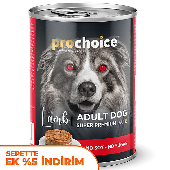 Pro Choice Lamb Kuzu Etli Köpek Konservesi 400 Gr - 1