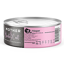 Pro Choice Mother Baby Cat Anne ve Yavru Kediler İçin Tavuklu Yaş Mama 80 Gr x 6 Adet - 5