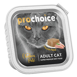 Pro Choice - Pro Choice Pate Tavuk Etli Tahılsız Yaş Kedi Maması 100 Gr