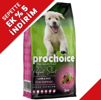 Pro Choice Perfect Start Puppy Kuzu Etli Yavru Köpek Maması 3 Kg 