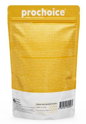 Pro Choice Pouch Jöle İçinde Tavuklu ve Ciğerli Tahılsız Yaş Kedi Maması 85 Gr x 6 Adet - 4