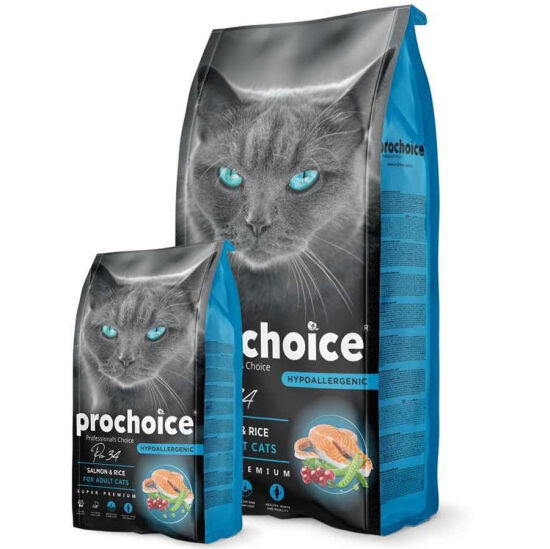 Pro Choice Pro34 Somonlu Yetişkin Kedi Maması 2 Kg - 4
