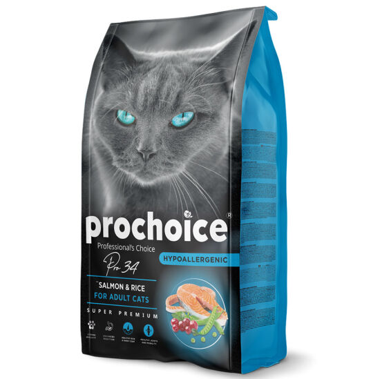 Pro Choice Pro34 Somonlu Yetişkin Kedi Maması 15 Kg - 2