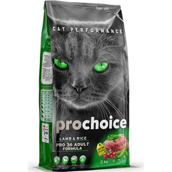 Pro Choice - Pro Choice Pro36 Lamb Kuzu Etli Kedi Maması 2 Kg + Bestpet Kedi Konservesi 100 gr