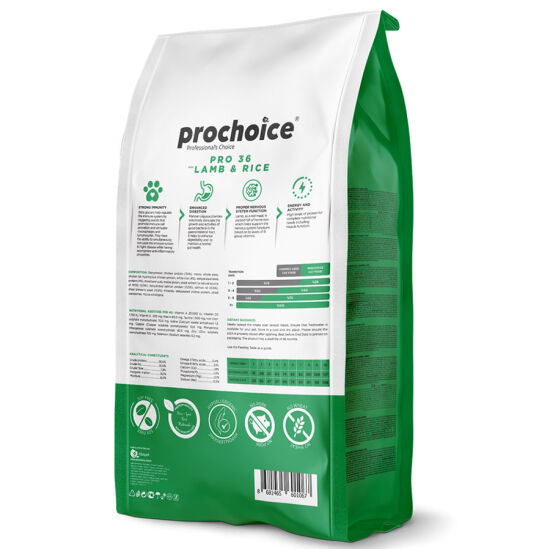 Pro Choice Pro36 Lamb Kuzu Etli Kedi Maması 15 Kg - 3