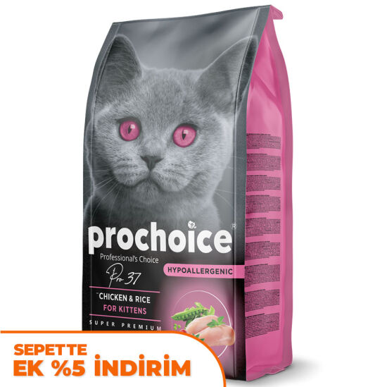 Pro Choice Pro37 Kitten Tavuk Etli Yavru Kedi Maması 15 Kg - 1