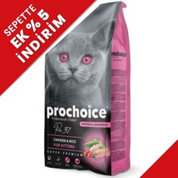 Pro Choice - Pro Choice Pro37 Kitten Tavuk Etli Yavru Kedi Maması 2 Kg + 2 Adet Bestpet 85 Gr Konserve