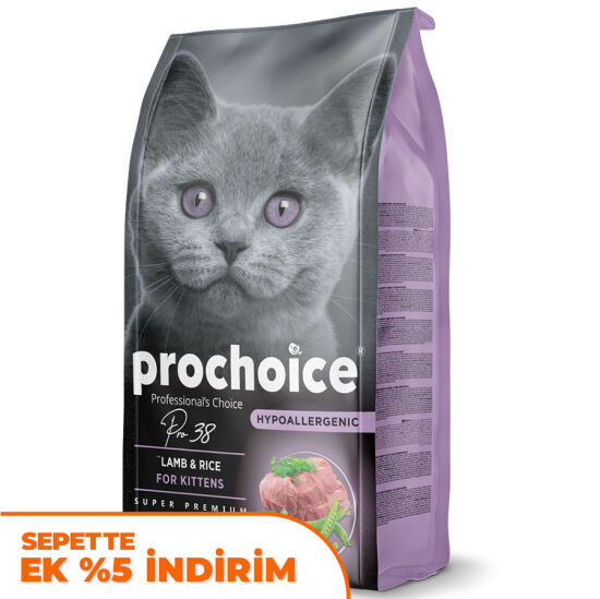 Pro Choice Pro38 Kitten Kuzulu Yavru Kedi Maması 2 Kg - 1