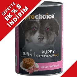 Pro Choice Puppy Lamb Kuzu Etli Tahılsız Yavru Köpek Konservesi 400 Gr - Pro Choice