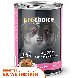 Pro Choice Puppy Lamb Kuzu Etli Yavru Köpek Konservesi 400 Gr - Pro Choice