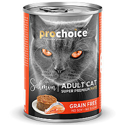 Pro Choice Salmon Somon Etli Tahılsız Kedi Konservesi 400 Gr - 2