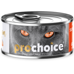 Pro Choice Pate Salmon Somon Etli Tahılsız Ezme Kedi Konservesi 80 Gr - Pro Choice