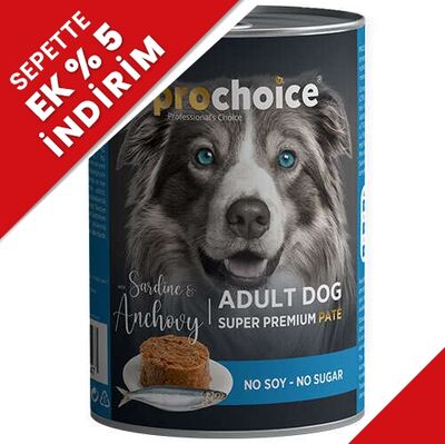 Pro Choice Sardalya ve Hamsili Tahılsız Köpek Konservesi 400 Gr - 1