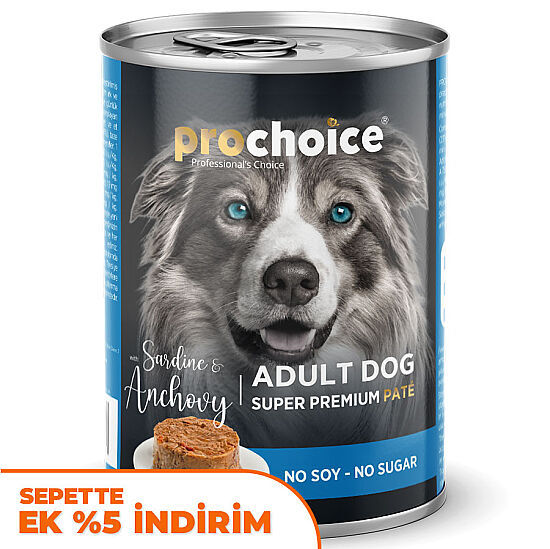 Pro Choice Sardalya ve Hamsili Köpek Konservesi 400 Gr - 1