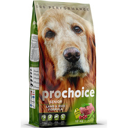 Pro Choice - Pro Choice Senior Lamb Rice Kuzu Etli Yaşlı Köpek Maması 12 Kg + 4 Adet Temizlik Mendili
