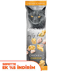 Pro Choice Softy Bites Tavuklu ve Peynirli Yumuşak Kedi Ödül Maması 10 Gr - 1